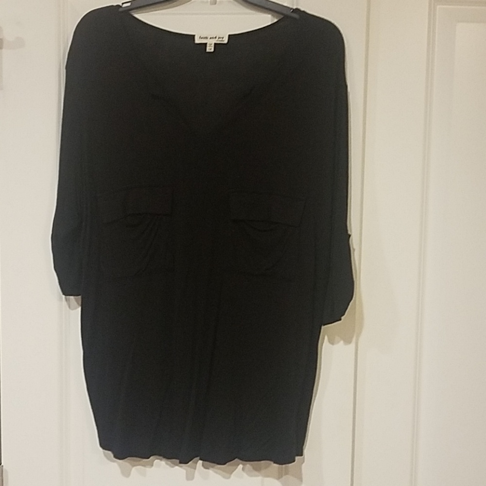 3/4 sleeve stylish casual top